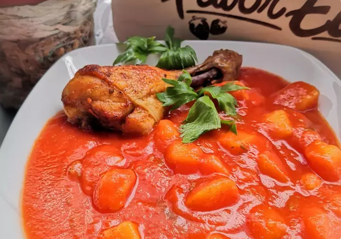 Paradicsomos krumplifőzelék