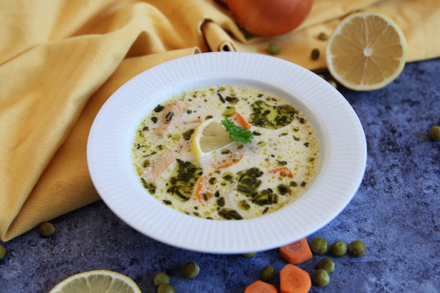 Citromos-tárkonyos raguleves