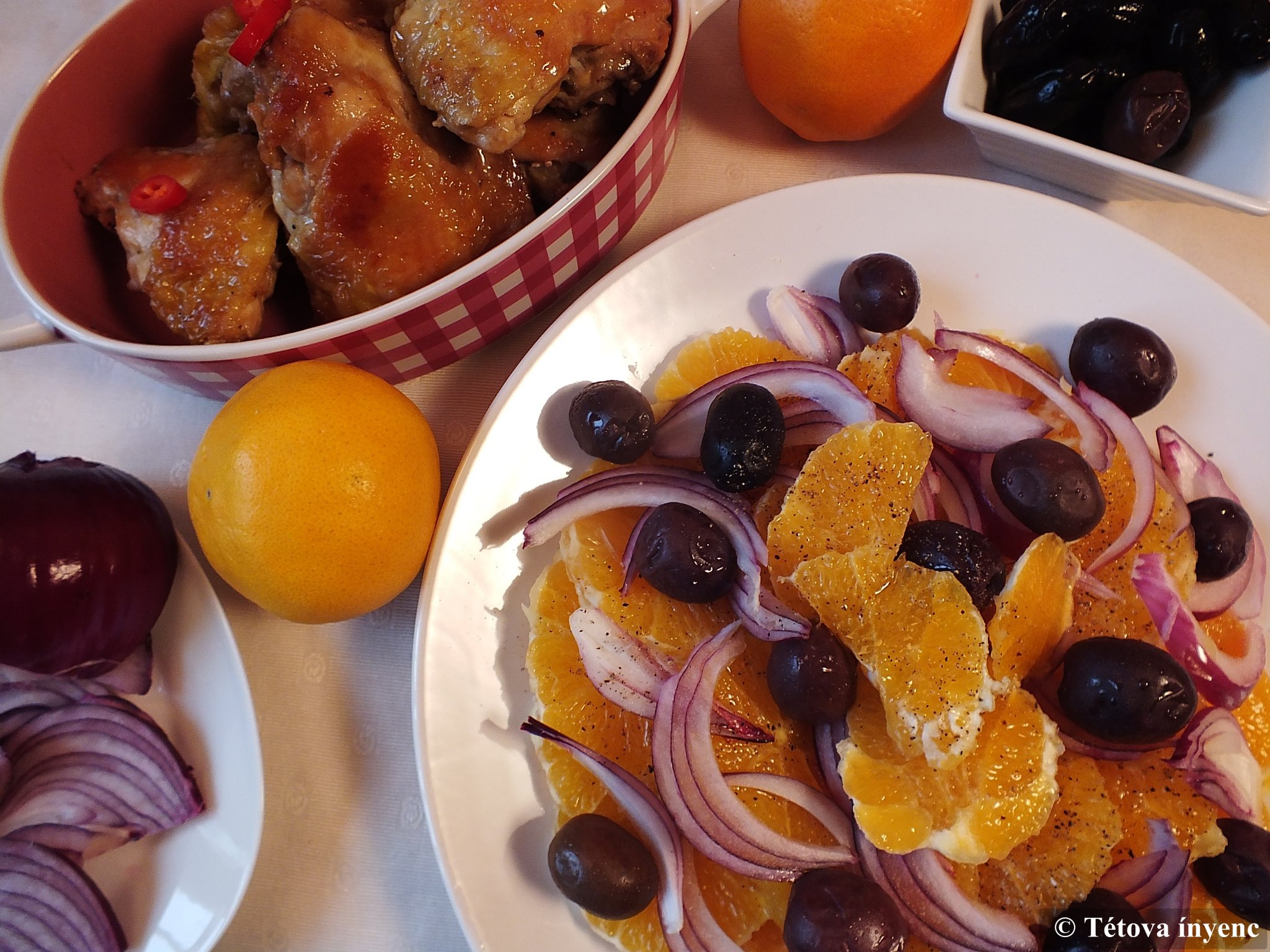 Szicíliai narancssaláta