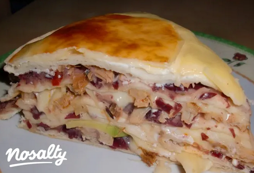 Rakott tortilla torta