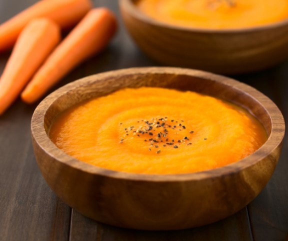 Narancsos sárgarépa-krémleves