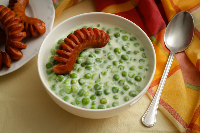 Zöldborsófőzelék