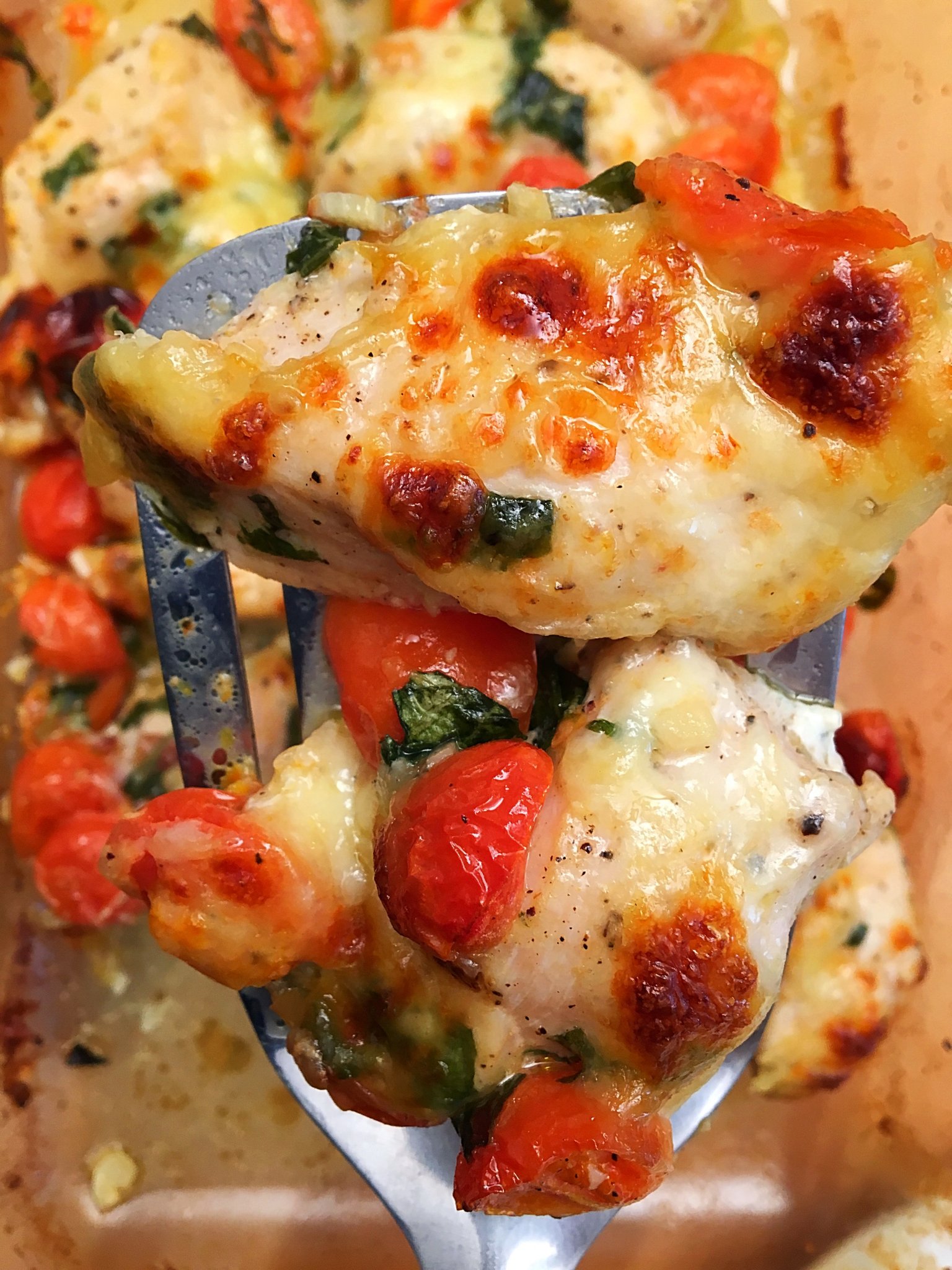 Caprese csirkemell