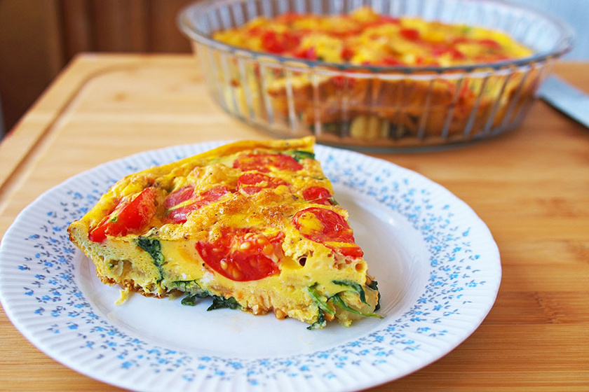 Paradicsomos frittata