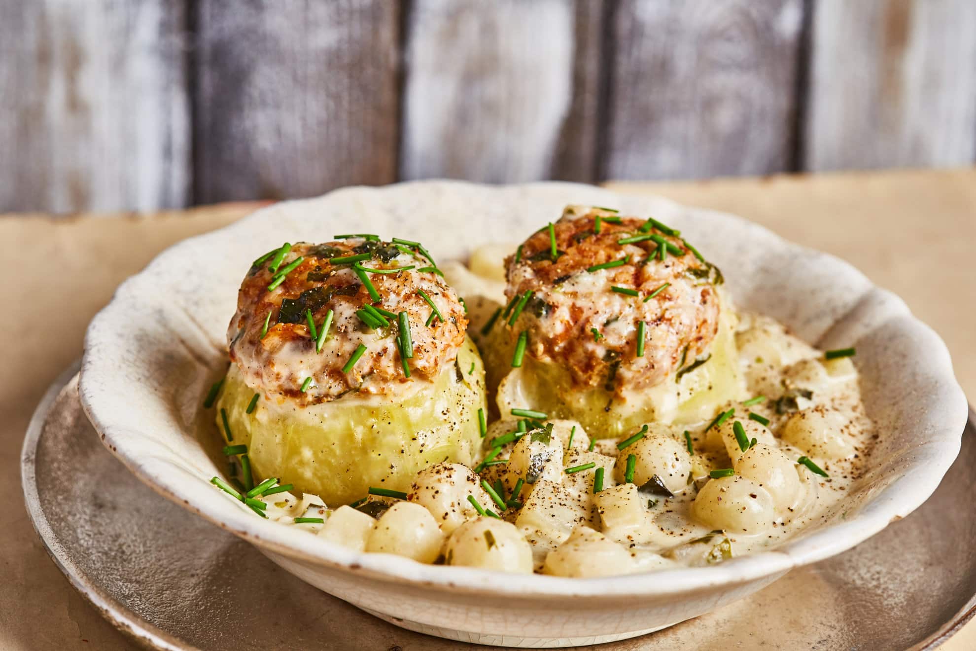 Töltött karalábé