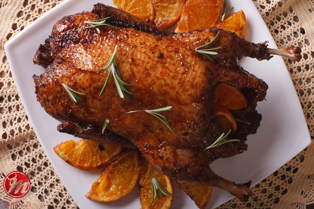 Naranccsal töltött kacsa