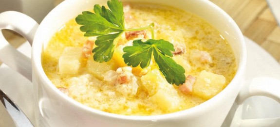 Citromos-tejfölös burgonyaleves