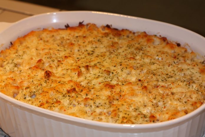 Kapros túrós rakott tészta