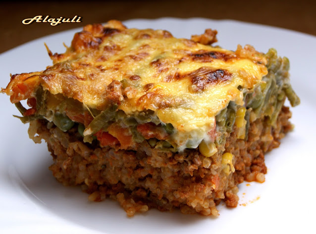 Rakott mexikói zöldség