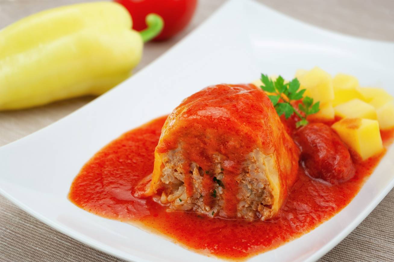 Klasszikus töltött paprika