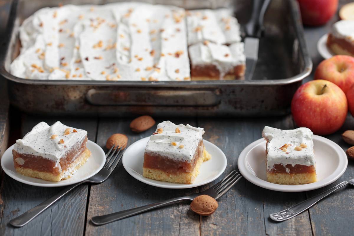 Habos almás sütemény