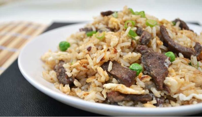 Csirkemájas, gombás sertésszelet