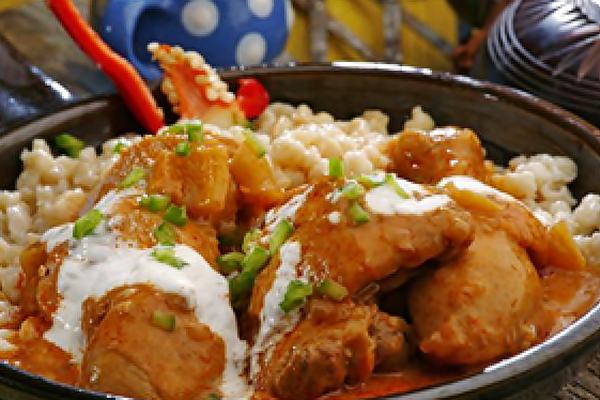 Csirkepaprikás vadasan