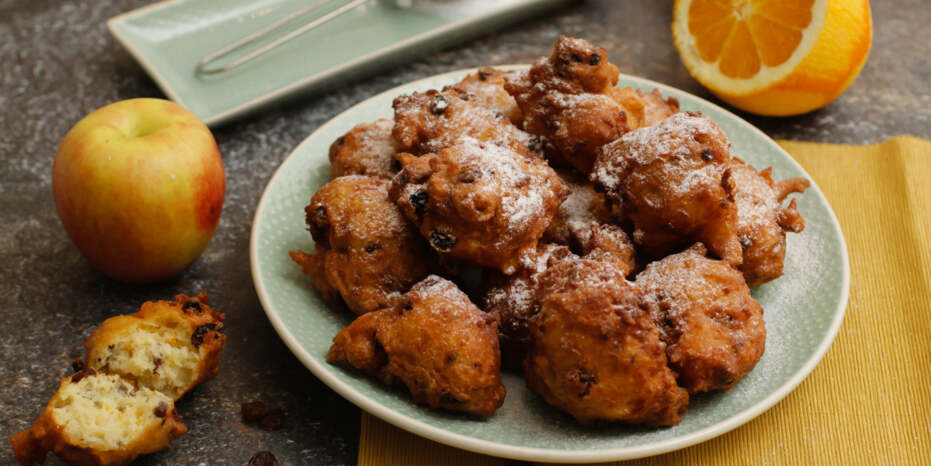Oliebollen - holland fánk
